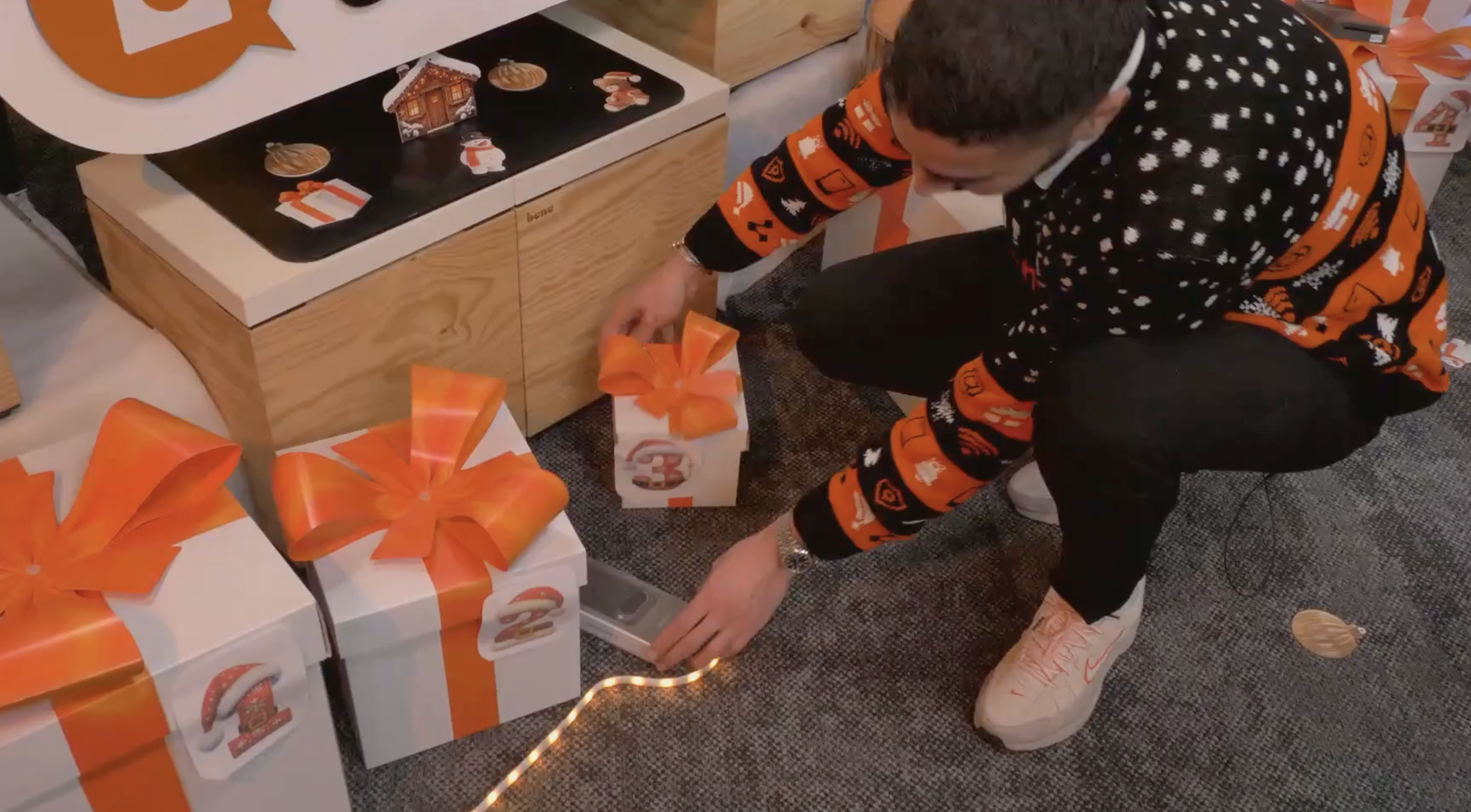La magie de Noël en live avec Orange & Android 5
