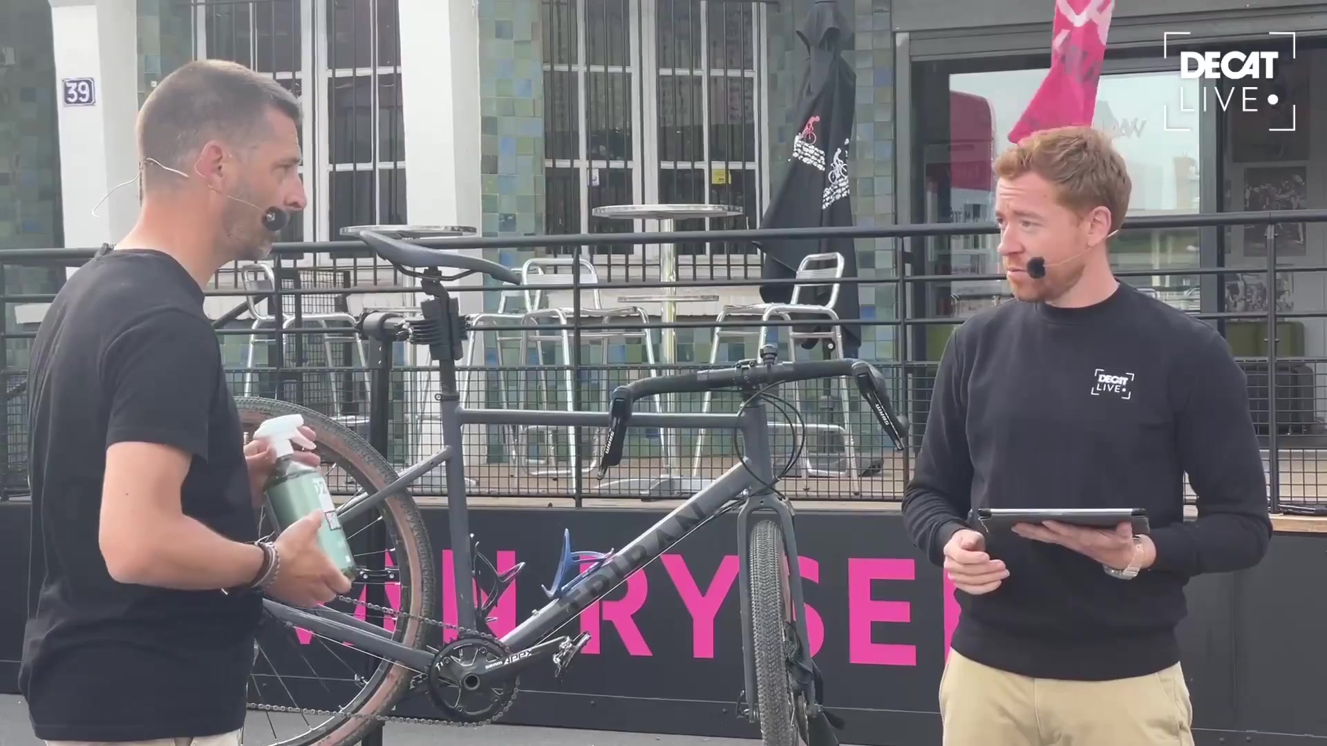 Decathlon : L'atelier vélo en live 8